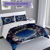 3pcs The Lord of the Rings pattern bedding set duvet cover set includes duvet cover &pillowcases, perfect all season bedroom decoration & gift