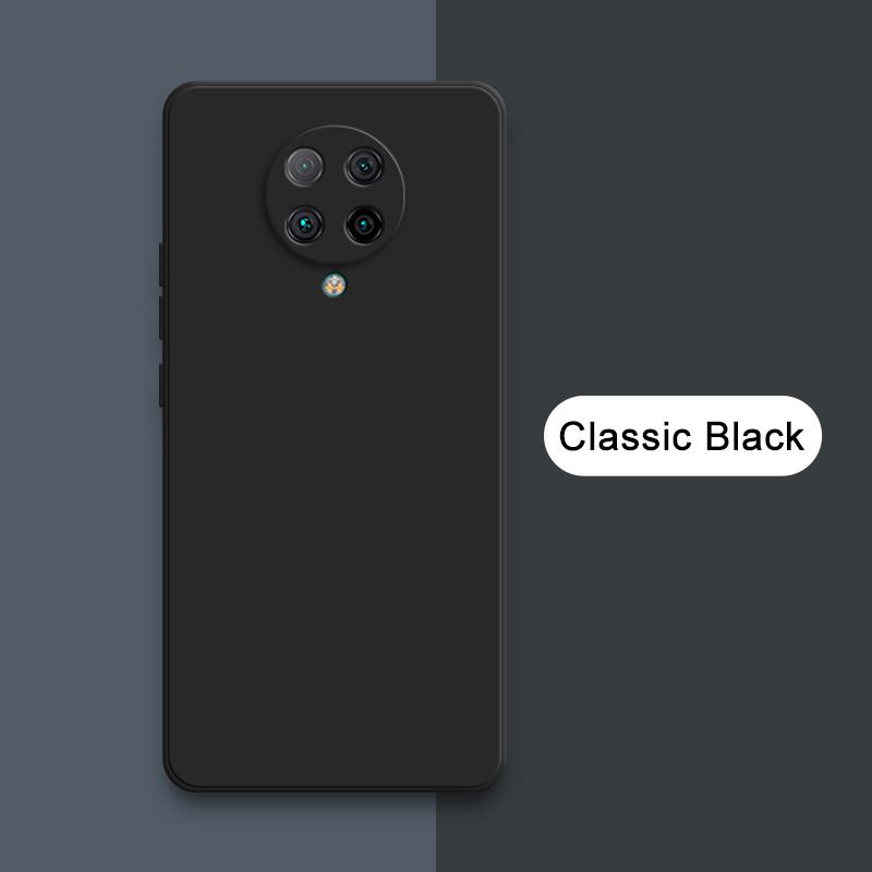 

Квадратный жидкий силиконовый чехол для Xiaomi POCO F2 Pro, защитный мягкий чехол для задней панели телефона F2Pro, противоударный POCO F2