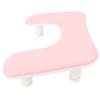 U Shaped Manicure Hand Rest Height Adjustatle Nail Arm Rest Stand Hand Rest Pillow for Nail Salon