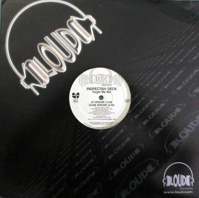 12inch Record INSPECTAH DECK - Forget Me Not RPROLP4334 Loud Records 1999 US Rap & Hip-Hop/R&B Used