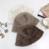 Kelby Fur Bucket Hat Women's Mustang Winter Hat