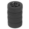 4 Pcs RC Car Tires Rubber Plastic   RC Car Wheel for    01  02 XV01 XV02 1Celsius10 Remote Control Vehicle