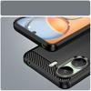 Hurtel Xiaomi Redmi 13c Carbon Silicone Case Black