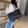 European & American Large Capacity Casual Women's Soft Leather Tote Shoulder Bag