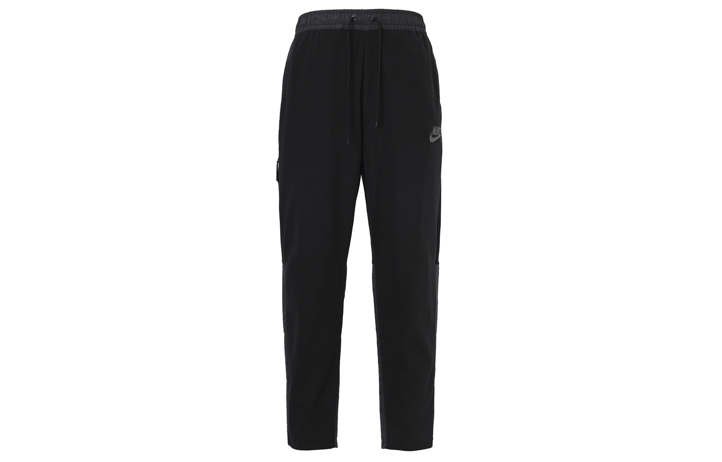 

Nike Casual Pants Men s Black Moderate Straight Fit Pants DD7013-010 L