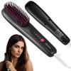 Portable Home Use Negative Ion Straightening Brush Comb - Multiple Temperature Settings for Smooth & Damage-Free Hair