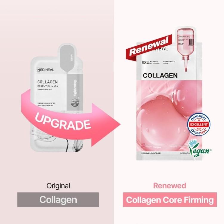 [MEDIHEAL] Essential Mask Collagen Core Firming 24ml*10EA