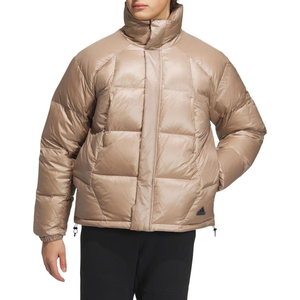 adidas Puff Down Jacket 'Brown' Men's IL8931