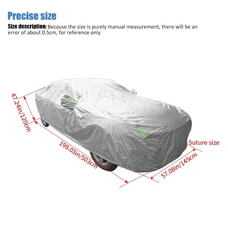 Waterproof All Weather Windshield Sunshade Car Cover For Dodge Charger 2011 Up Extrerior Accessories