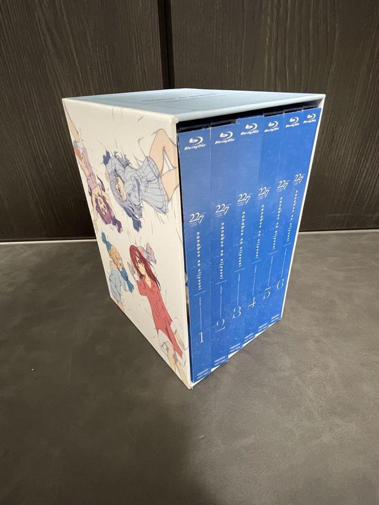 [USED] 22/7 Calculation Season 1 Blu-ray, All 6 Volumes, Storage Box