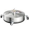 Pressure Washer Surface Cleaner 3600 PSI Power Washer Rotary Surface Cleaner With 4 Wheels For Driveways