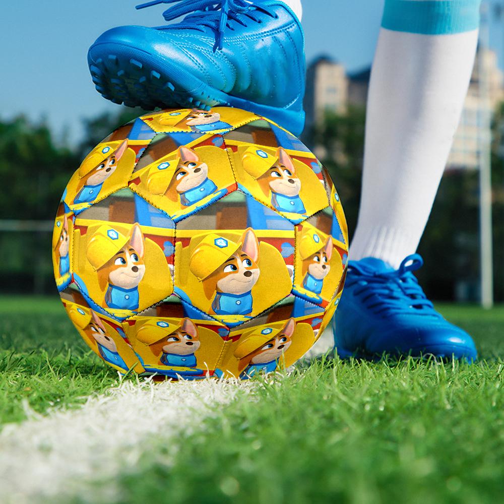 Pupstruction Thema Maat 5 Voetbal, Geschikt voor Zowel Binnen- als Buitenwedstrijden, een Cadeau Geschikt voor Iedereen.