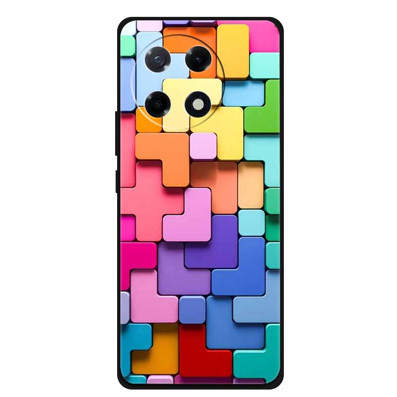 For Tecno Spark 30 Pro Case Luxury TPU Soft Silicone Back Cover Phone Cases on Spark30Pro KL7 Protector Bumper Love Flower Coque