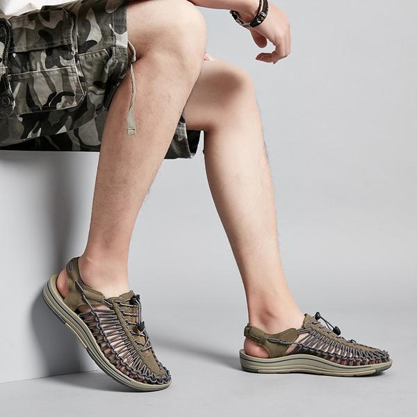 Pánské sandály pro volný čas Letní móda Prodyšné sandály Vodní plážová obuv Móda Aqua Shoe Plus vel. 8 Vel