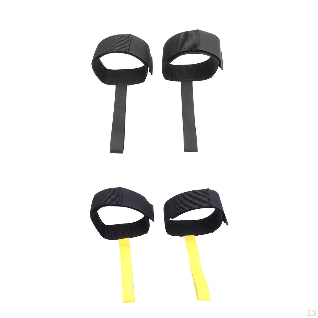 1 Pair Scuba Diving Fins Fixed Straps Adjustable Diameter 7-14cm Accessory Universal