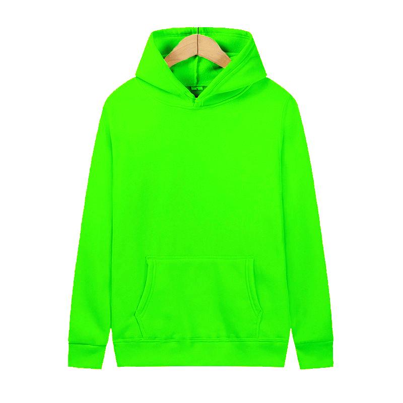 Unisex Solid Color Fleece Hoodie and Sweatpants Set