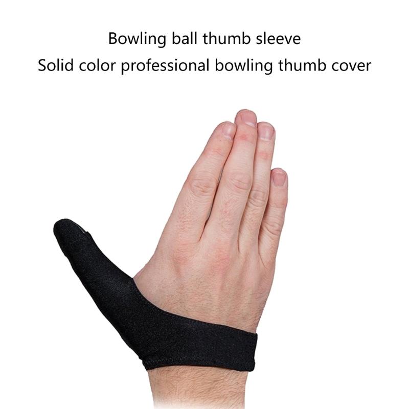 Bowling Gloves Bowling Finger Sleeve Gaming Grip Gloves Bowling Protective Cover