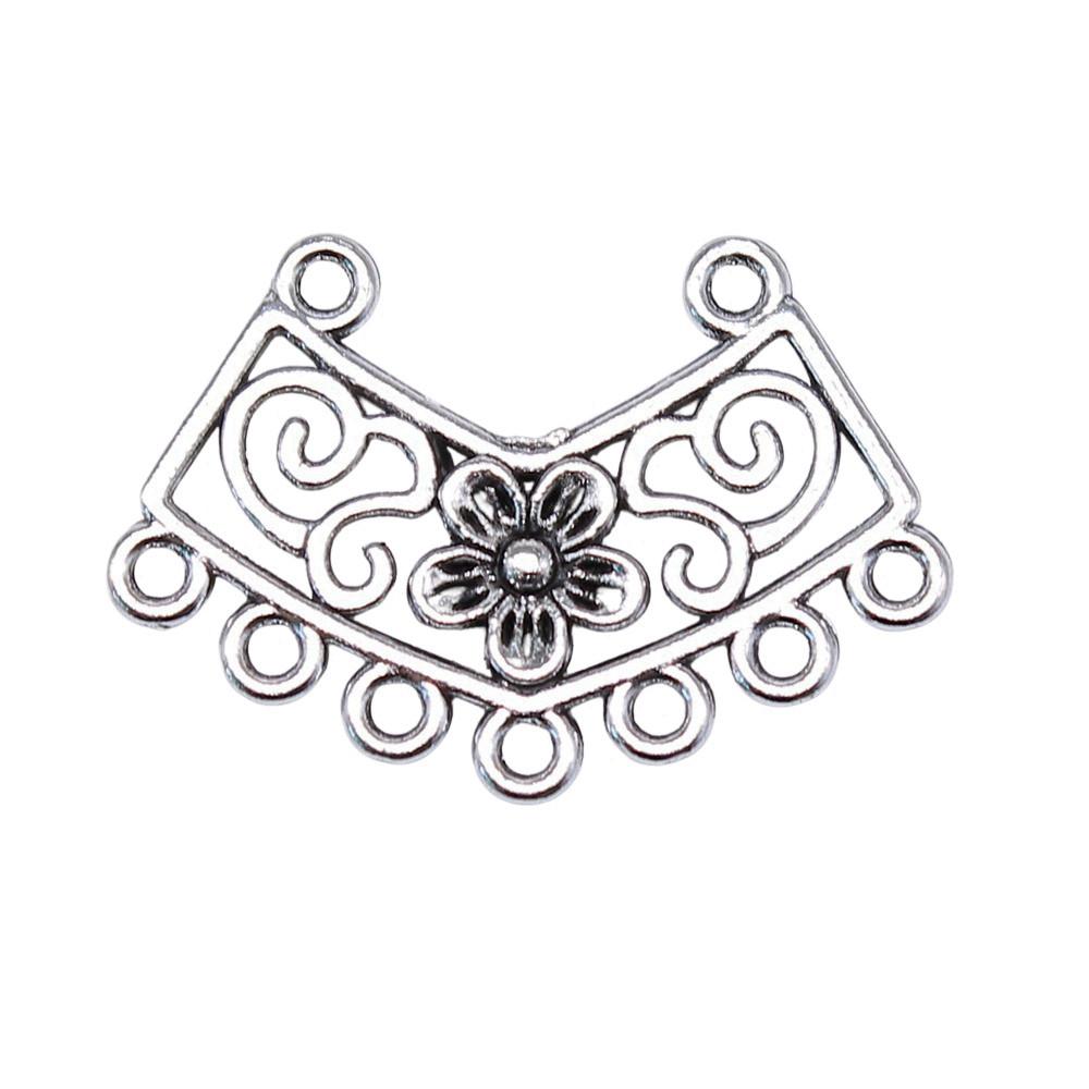 Accessories Parts Curved Necklace Connector Minimalist Jewelry Components QA013