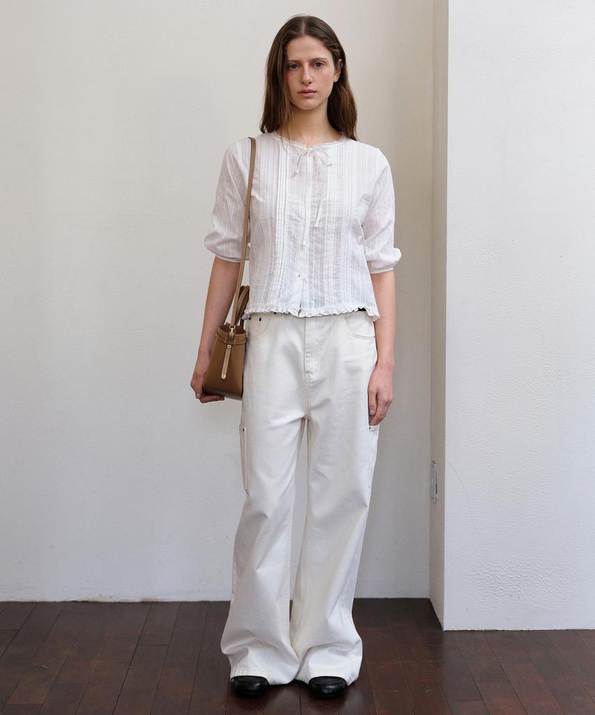 FOLNUA Dia Carpenter Pants (Ivory)