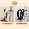 Women's Non-Slip Milk Coffee Hair Hoop: Versatile Headband & Tidying Clip for Travel