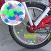 Decor Colorful Luminous Spoke Color Beads Bicycle Spoke Beads Spoke Wrap Tubes Bicycle Spoke Decor