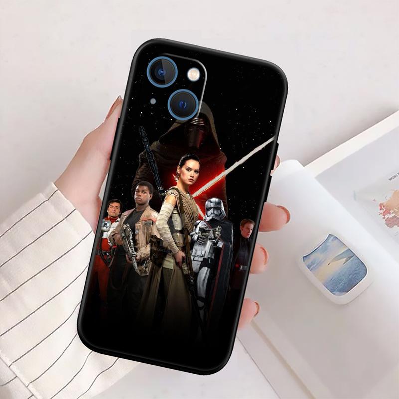 Star Wars Movie New High-End Shell Phone Case for iPhone 16 15 14 13 12 Pro Max Plus Mini