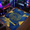 Crystal Velvet Rug Fenerbahçe FC Print Custom Name Text Floor Mat Home Decor