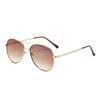 Pilot Sunglasses Big Face Thin Glasses Men And Women Personality Retro Riding Driving Windproof Anti-Glare Fashion Sun