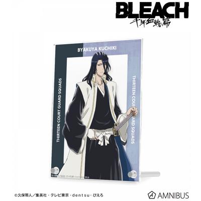 Bleach Bleach Millennium Blood War Originalillustration Byakuya Kuchiki Efter Striden Ver. Dubbel Akrylpanel