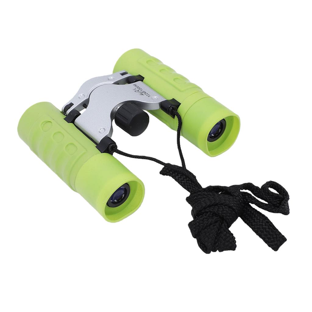 8x21 Binoculars for Kids Aged 3 to 12 Years Compact Folding Binoculars Science Toy for Bird Watching Camping Outdoor
