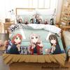 NIJIYON ANIMATION Bed Ensemble Single Size Single Size Full Queen Dimension King Size Size Bed Kit Adult Kid Bedroom Duvetcover Sets Anime parure de