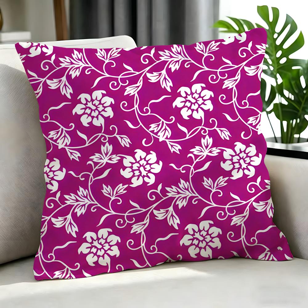 Art CChinese Traditional Floraled Cushion Cover Cushion Cover Set Pcs x x x Pillowcase Decorative Sofa Home Decor