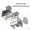Strong Drawer Fixing Tool for Side Mount Installation Including Thick Plate & Movable Design Suitable for Easy Alignment