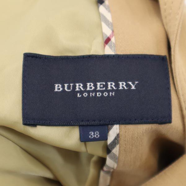 BURBERRY Sanyo Shokai Velor Velor tailored jacket 38 Beige Women Used