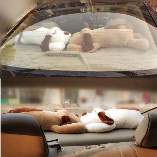 Kids Cute Lying Dog Elegent Style Stuffed Doll Soft Plush Toy Party Home Sofa Gifts Car For Household Decoration