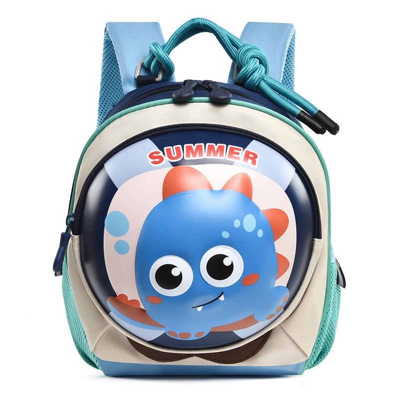 Pattern Dinosaur Horse Kids Backpack With Lightweight Schoolbag Cute Bag Gift