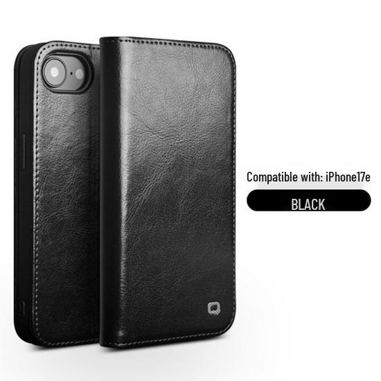 Chali iPhone 17 Pro Max Leather Flip Cover with Stand & Card Slots - Full Coverage Protective Case