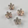 Mini Fiore Estivo Metallico Piccolo Clip a Pinza Nuovo Petalo Fermaglio per Capelli da Donna Clip per Frangia Clip Laterale per Capelli Accessori per Capelli Donna