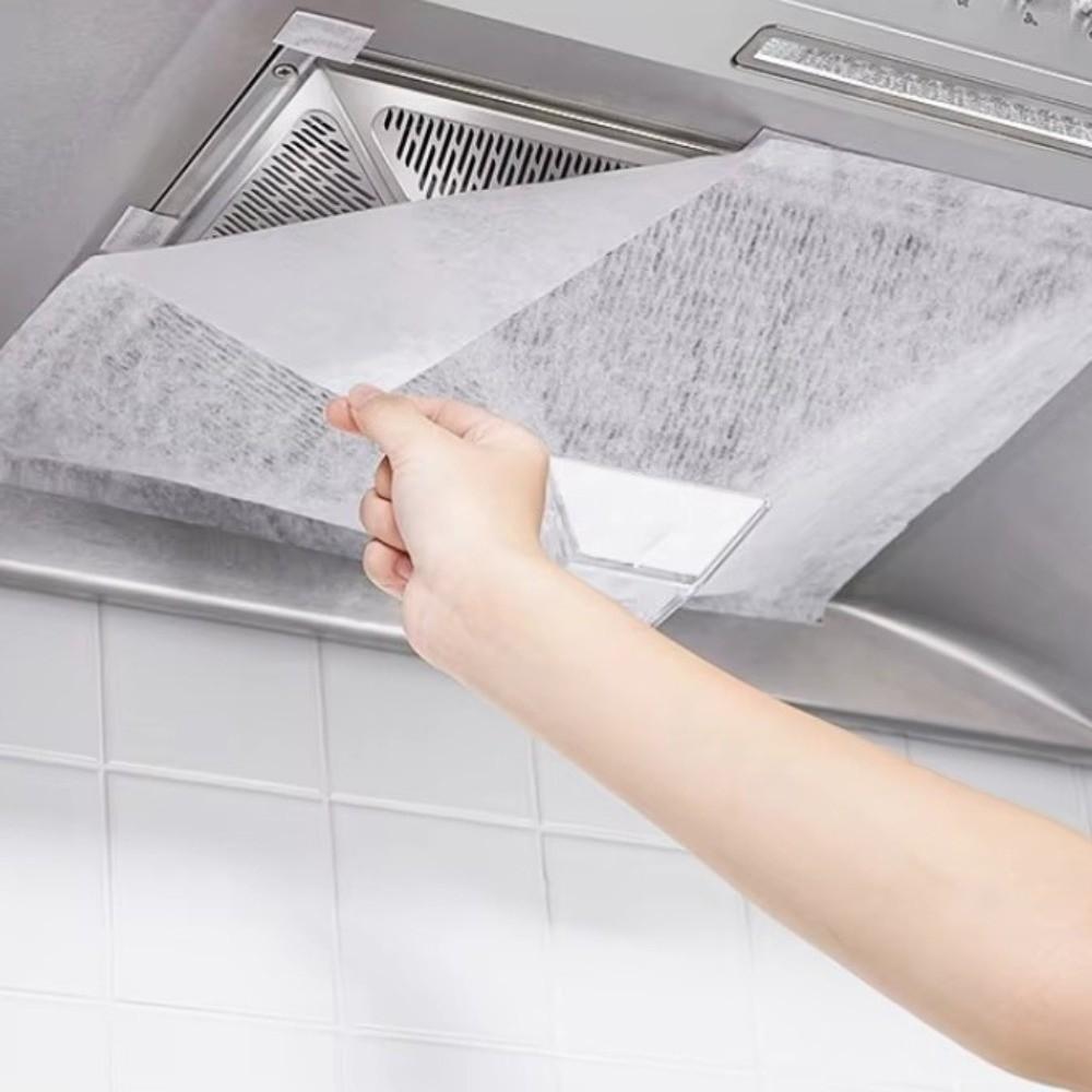 Disposable Range Hood Filter Paper Thickened Oil Absorbing Cotton  Kitchen Appliance