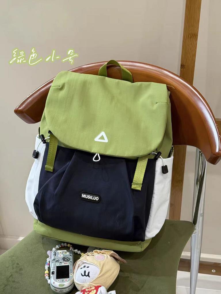 Outdoor Backpack Women's New Casual Largecapacity Travel Light Sports Backpack College Student Computer Schoolbag