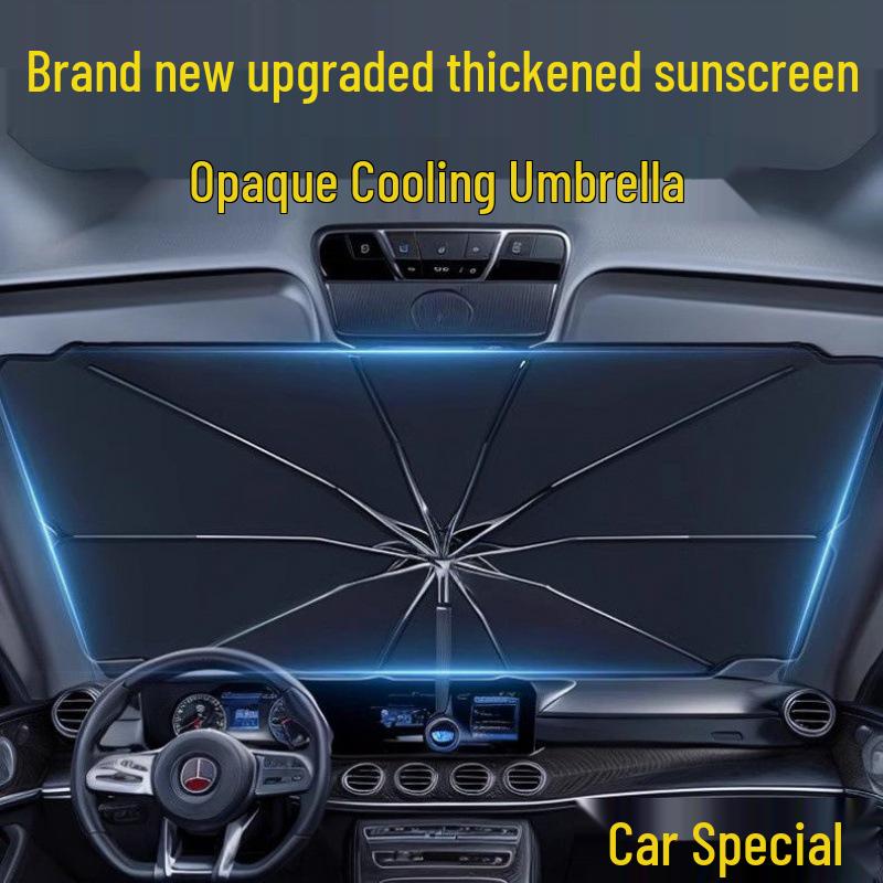 Car Sunshade Windshield Visor - Heat & UV Protection