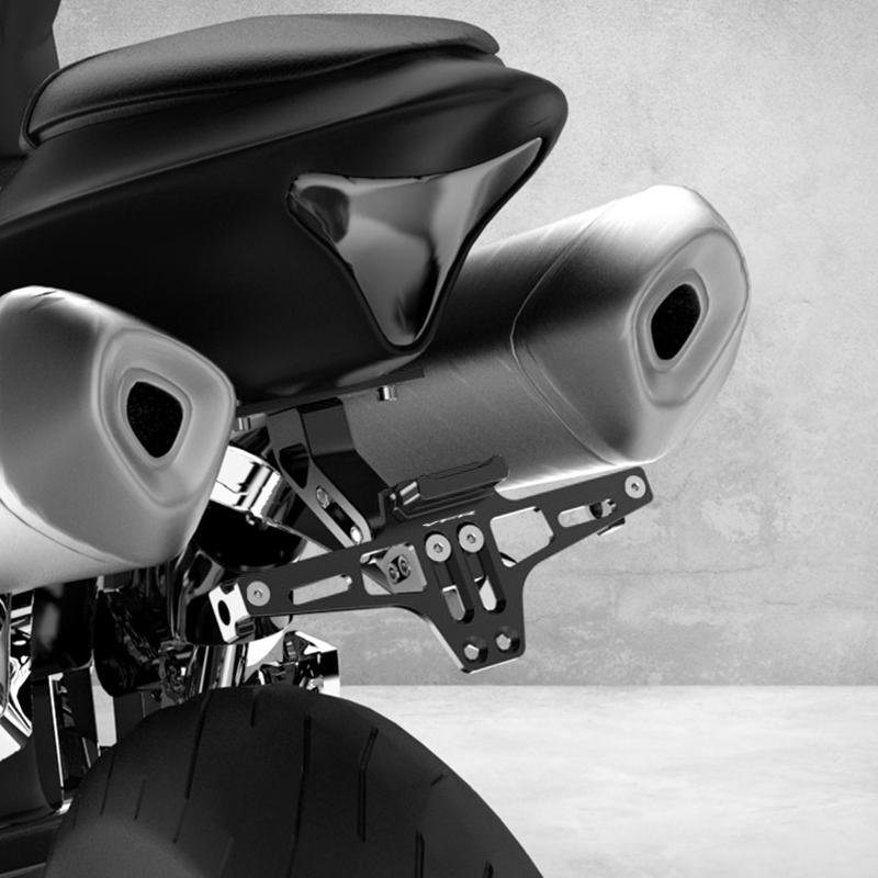 Pentru HONDA VFR 800 1200x VFR750 VFR800X VFR800F Motocicletă Reglabil Spate Coadă Curată Suport Placă de Înmatriculare Suport Lumină LED