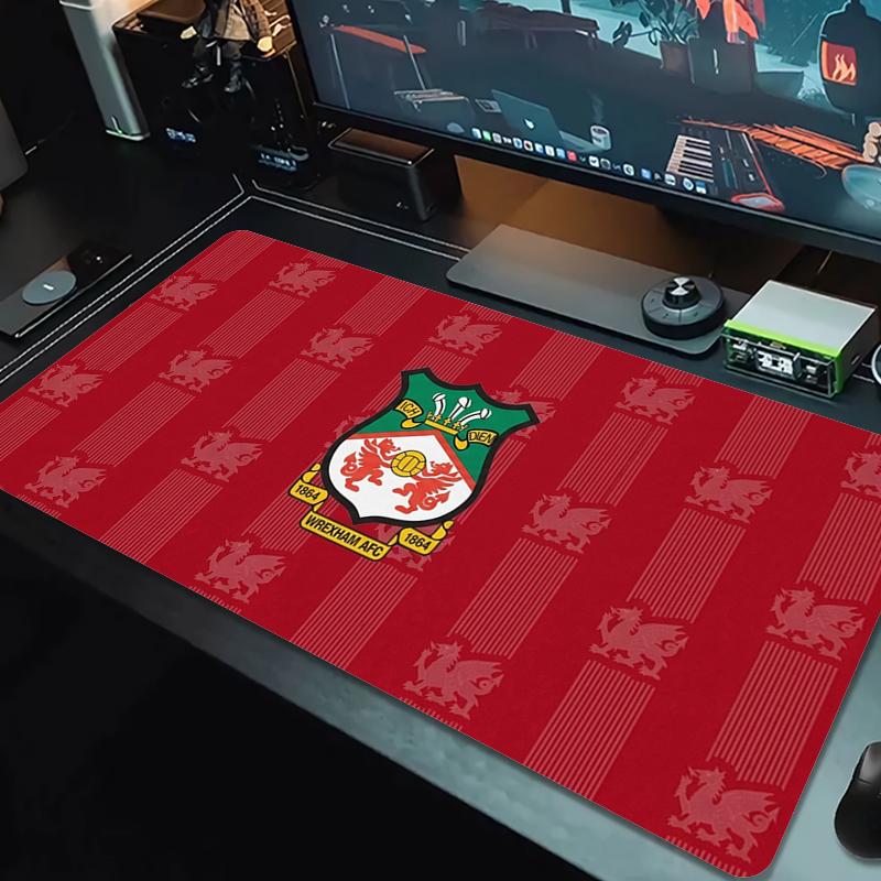 Wrexham AFC Mouse Pad Large Gaming Table Cushion Non-slip Laptop Tablet Big Mousepad XXL Mat Mini PC Playmat With Lock Edge_xia