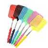 1Pc Retractable Fly Swatter Plastic Swatter Lengthened Iron Thickened Manual Household Mosquito Killing Artifact
