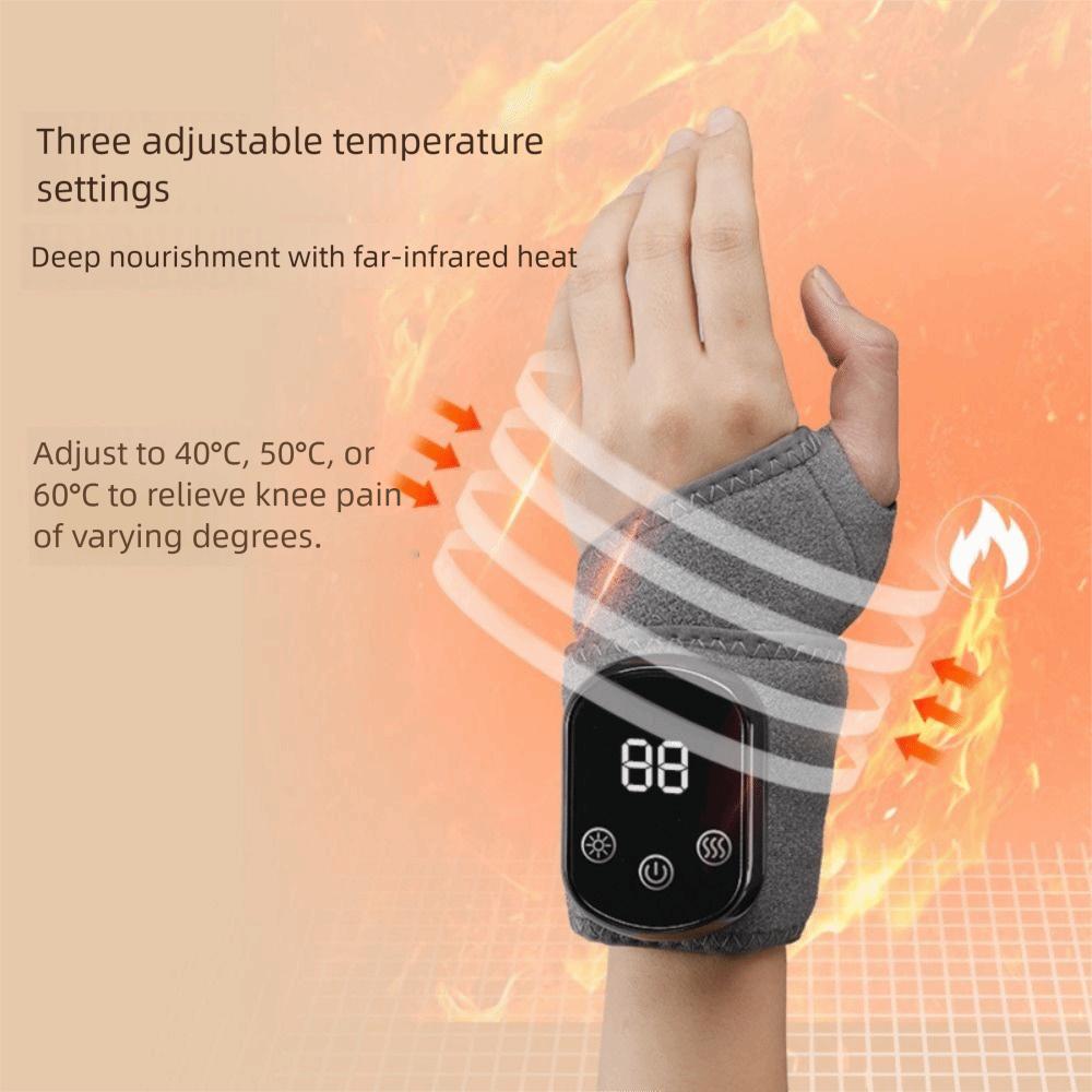 Cordless Wrist Massager USB Rechargeable Hand Massage Instrument Hand Massager  Wrist Sprain