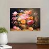 RUOPOTY Frame Modern Painting By Numbers Acrylic Paints Drawing By Numbers Colorful Flowers Picture Drawing Painting Home Decor