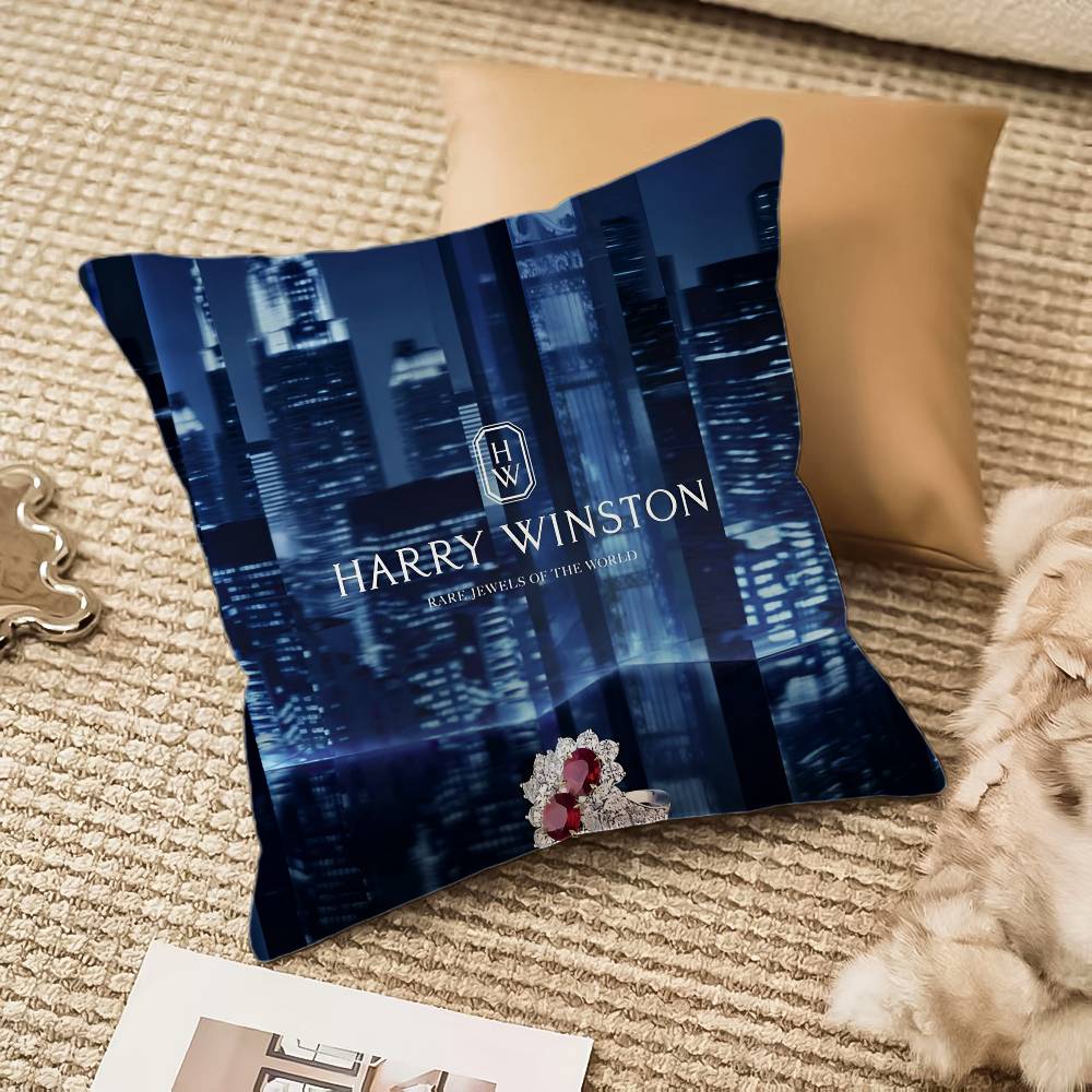 H-Harry W-Winston Pillow Case Anti-dustmite Invisible zipper Sofa Bed