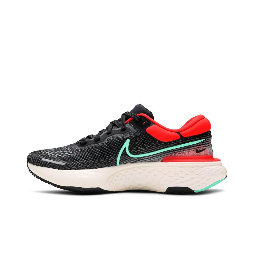 Nike ZoomX Invincible Run Flyknit 'Black Chile Red' (Unisex) Black / Chile Red / Green Glow Running Shoes CT2228 002