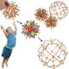 Teleskopischer Ball Kinder-Magie Outdoor Blumenball Wurfball Anstoß Dehnbarer Blumenball Eltern-Kind Interaktives Spielzeug