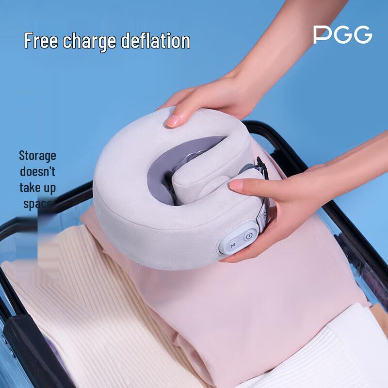 PGG Inflatable U-Shape Neck Massager Pillow
